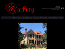Tablet Screenshot of marburghouse.com